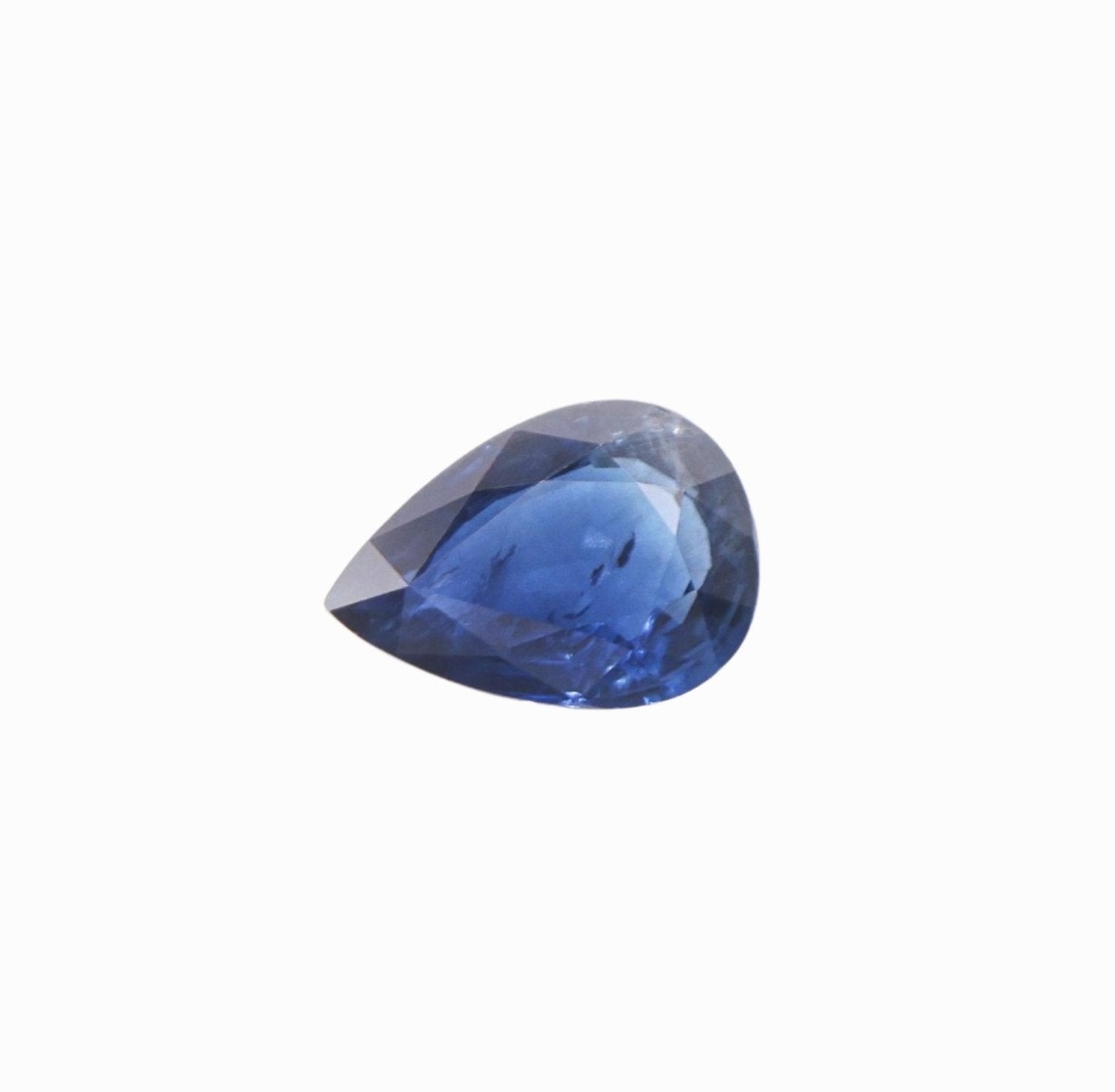 3.17 Carat Blue Sapphire Gemstone | Pear Shape 11.2 x 8.1 mm | Loose Gemstone