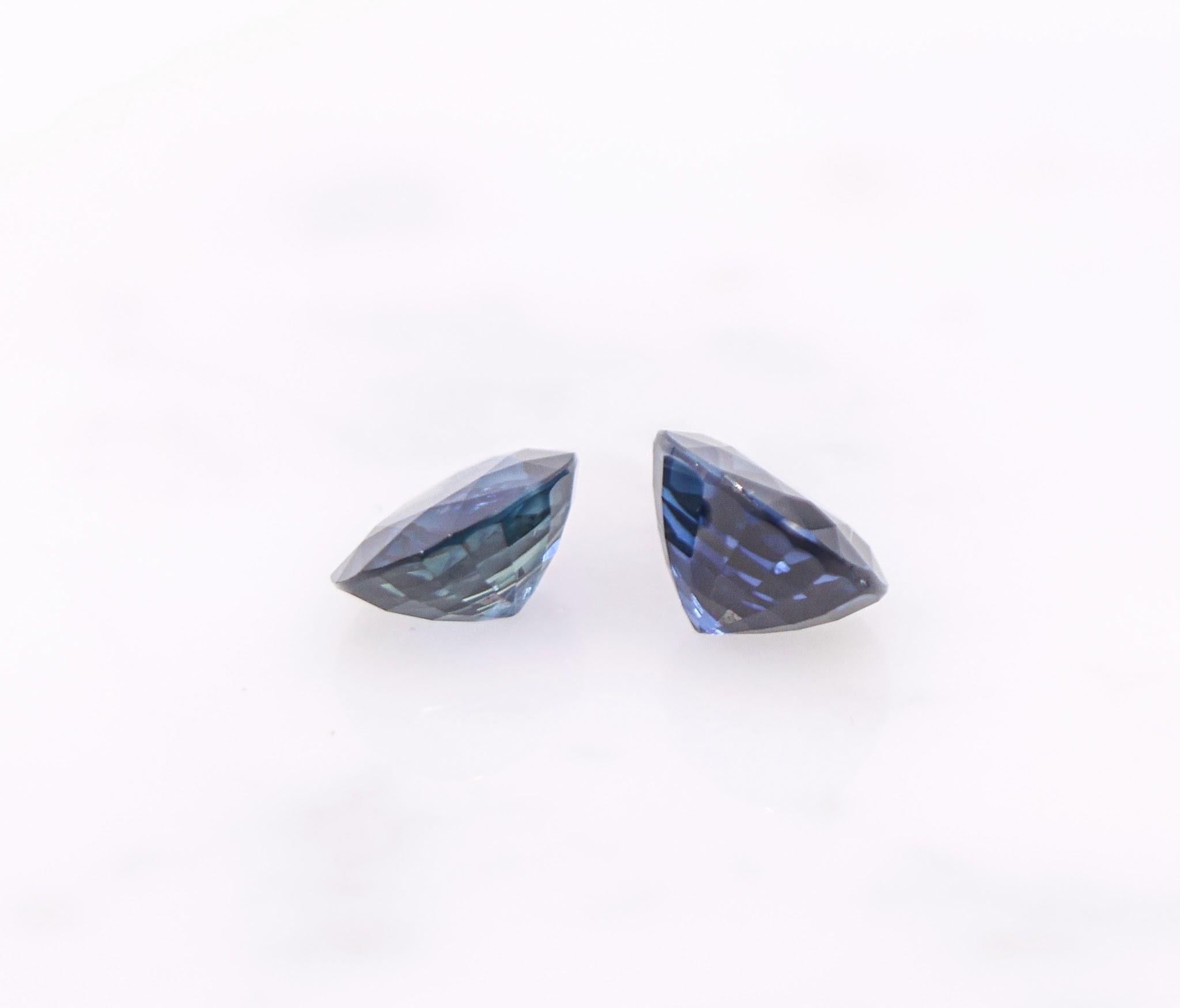 3.64 Carat Blue Sapphire Gemstone | Oval 8x6mm | Loose Gemstone