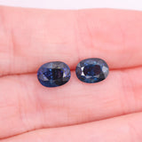 3.64 Carat Blue Sapphire Gemstone | Oval 8x6mm | Loose Gemstone