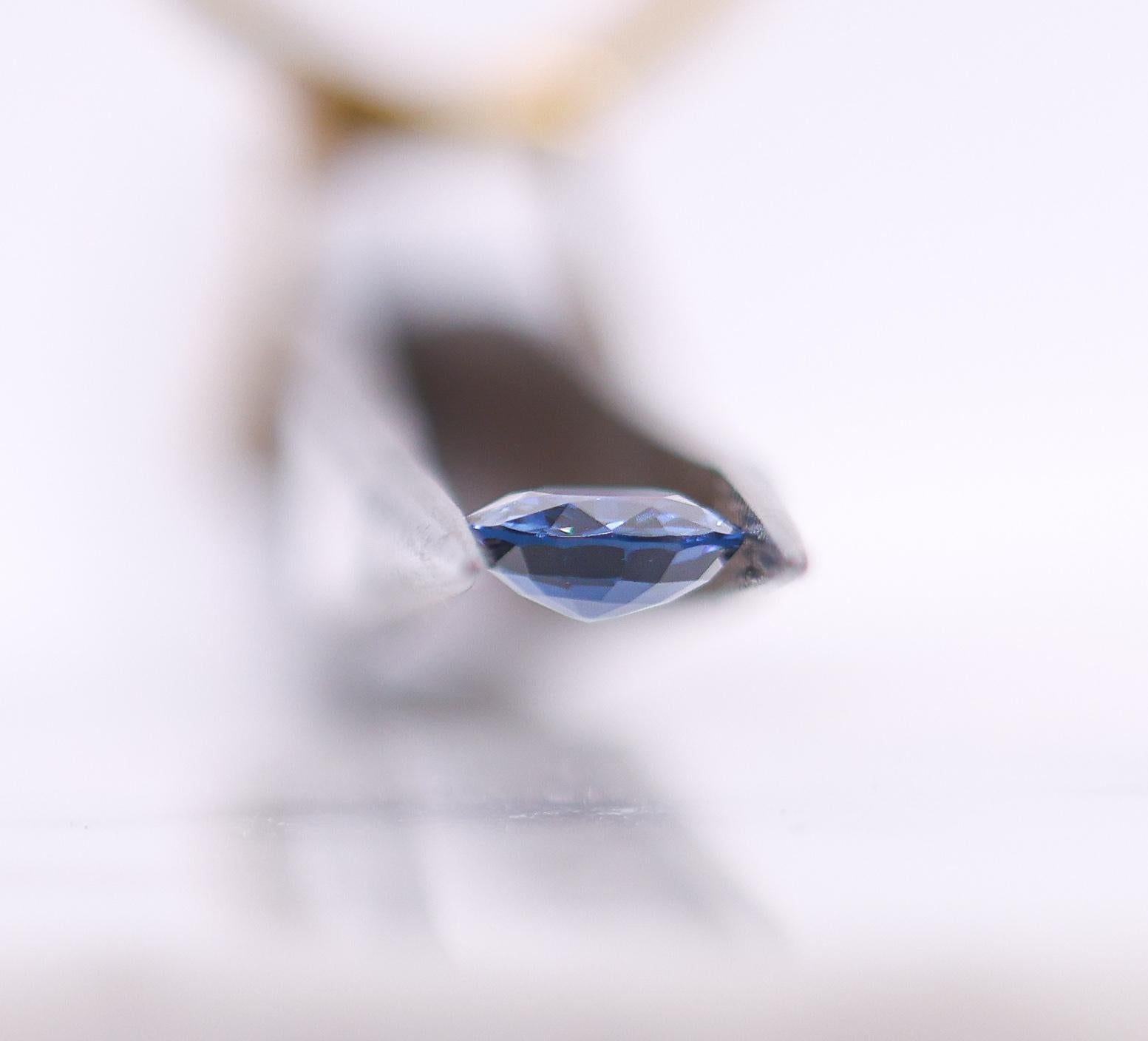 2.60 Carat Blue Sapphire Gemstone | Oval 8x6mm | Loose Gemstone