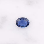 2.60 Carat Blue Sapphire Gemstone | Oval 8x6mm | Loose Gemstone