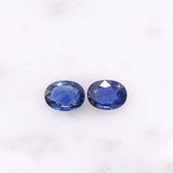 2.60 Carat Blue Sapphire Gemstone | Oval 8x6mm | Loose Gemstone