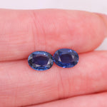 2.60 Carat Blue Sapphire Gemstone | Oval 8x6mm | Loose Gemstone