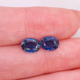 2.60 Carat Blue Sapphire Gemstone | Oval 8x6mm | Loose Gemstone