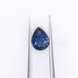 3 Carat Blue Sapphire Gemstone | Pear Shape 8x6mm | Loose Gemstone