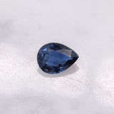 3 Carat Blue Sapphire Gemstone | Pear Shape 8x6mm | Loose Gemstone