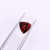Red Garnet, 0.8ct Trillion 6mm – Loose Natural Red Gemstone for Ring & Jewelry Making