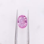 2.19 Carat Pink Sapphire Gemstone | Oval 9x7mm | Loose Gemstone