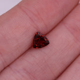 Red Garnet, 0.8ct Trillion 6mm – Loose Natural Red Gemstone for Ring & Jewelry Making