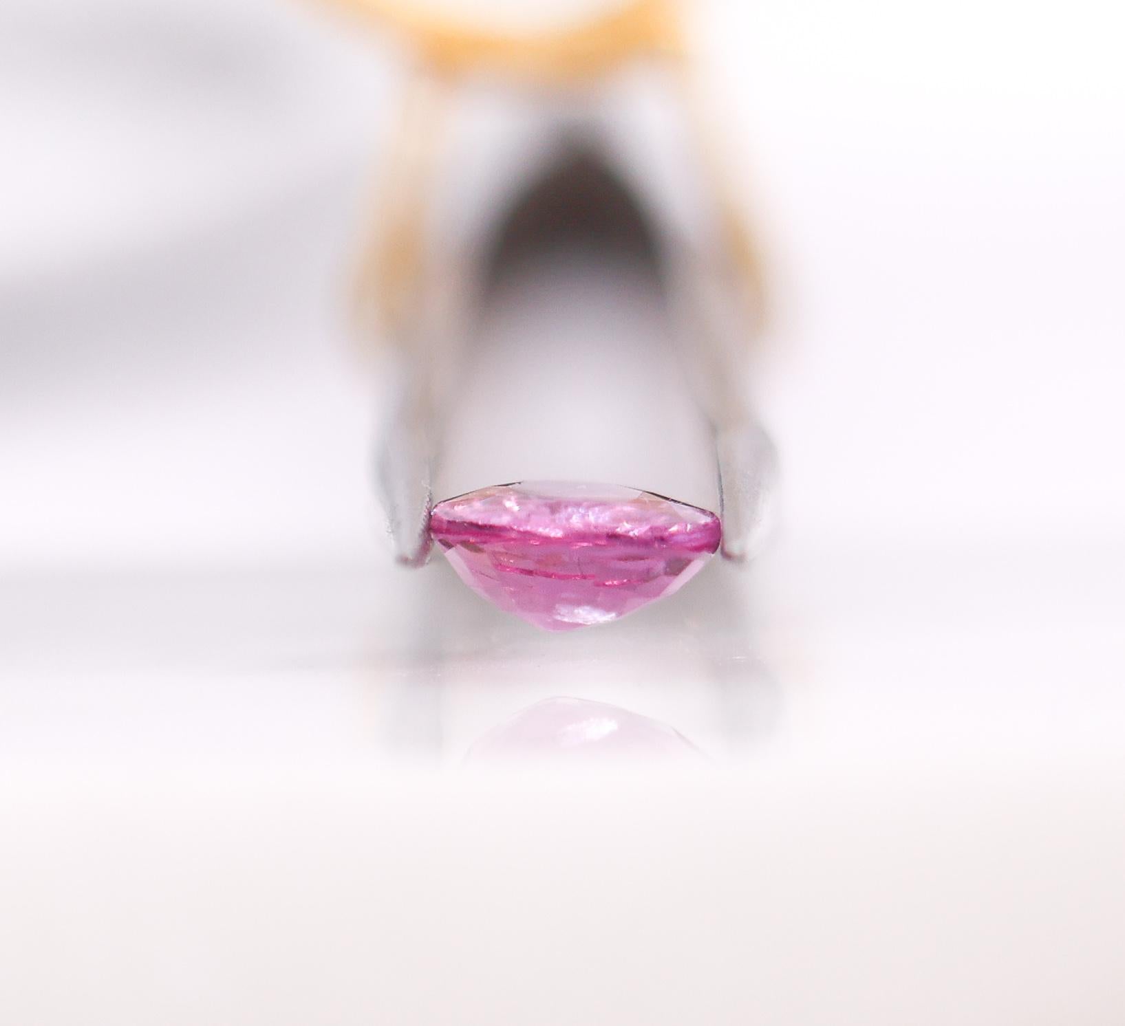 2.19 Carat Pink Sapphire Gemstone | Oval 9x7mm | Loose Gemstone