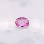 2.19 Carat Pink Sapphire Gemstone | Oval 9x7mm | Loose Gemstone