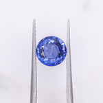 1.65 Carat Blue Sapphire Gemstone | Round 7.24 x 3.52 mm | Loose Gemstone