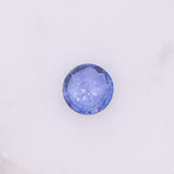 1.65 Carat Blue Sapphire Gemstone | Round 7.24 x 3.52 mm | Loose Gemstone