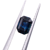 Emerald Cut Blue Sapphire Gemstone