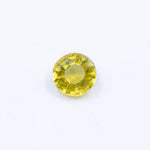 0.78 Carat Yellow Sapphire Gemstone | Round 5mm | Loose Gemstone