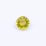 0.78 Carat Yellow Sapphire Gemstone | Round 5mm | Loose Gemstone