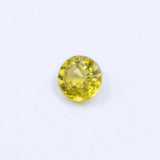 0.78 Carat Yellow Sapphire Gemstone | Round 5mm | Loose Gemstone