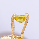 0.78 Carat Yellow Sapphire Gemstone | Round 5mm | Loose Gemstone