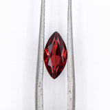 Red Garnet, 1.2ct Marquise 10x5mm – Loose Natural Red Gemstone for Ring & Jewelry Making