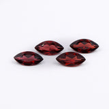 Red Garnet, 1.2ct Marquise 10x5mm – Loose Natural Red Gemstone for Ring & Jewelry Making