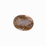 15.86 Carat Rutilated Quartz Gemstone | Oval 20x15mm | Loose Gemstone