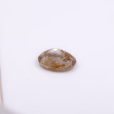 15.86 Carat Rutilated Quartz Gemstone | Oval 20x15mm | Loose Gemstone