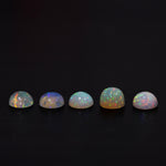 Loose Ethiopian Opal Gemstone | Round Shape | Cabochon Cut