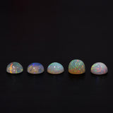 Loose Ethiopian Opal Gemstone | Round Shape | Cabochon Cut