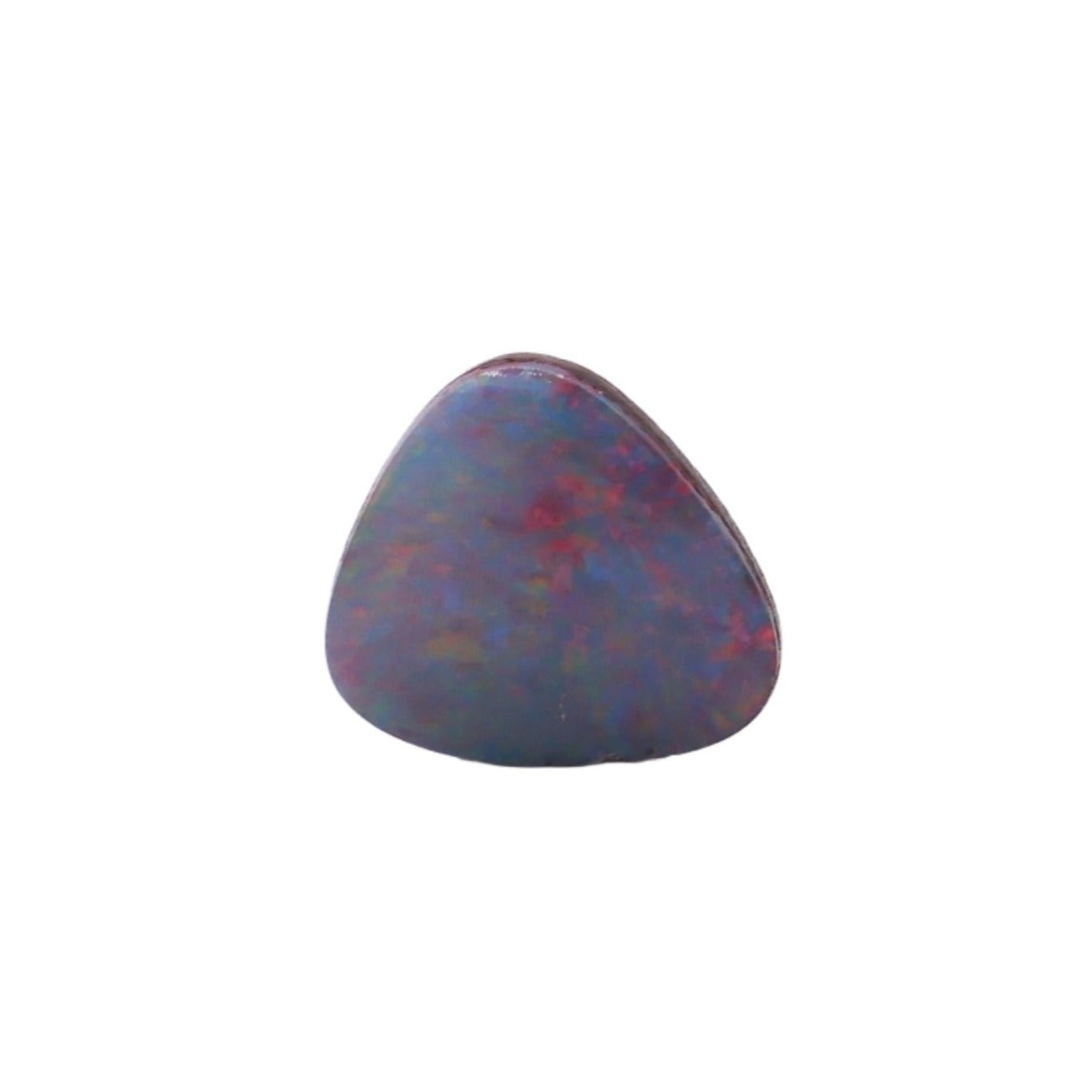 0.94 Carat Australian Boulder Opal Gemstone | Triangle 7x6.5mm | Loose Gemstone
