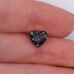 1.59 Carat Grey Spinel Gemstone | Heart Shape 8 x 7mm | Loose Gemstone