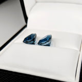 Natural Trillion Cut London Blue Topaz – Calibrated Loose Faceted Gemstone for Jewelry Making