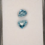 natural cambodian blue zircon oval loose gemstone