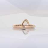 1Ct Yellow Sapphire Ring with Natural Diamond Accents: Solid 14K Gold, 6.3x6.4mm