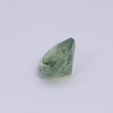 3.01 carat natural untreated demantoid garnet trillion, 8.66x8.43mm loose green gemstone – view 2