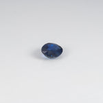 0.71 carat natural blue sapphire oval 6x5mm loose gemstone – view 2