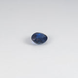 0.71 carat natural blue sapphire oval 6x5mm loose gemstone – view 2