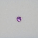 Natural Pink Sapphire Round 4mm 0.24cts – Heat Treated Loose Gemstone for Custom Ring or Pendant