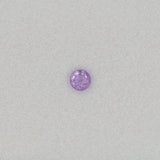 0.30 carat natural pink sapphire, round 4mm Ceylon loose gemstone