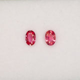 AAA Ceylon Padparadscha Sapphire 0.58ct Oval 6x4mm – Natural Earth Mined Heat Treated Loose Gemstone – One Stone