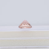 Peach Morganite, 4.59ct Round 11mm – Loose Natural Peach Beryl Gemstone for Ring & Jewelry Making