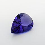 6.65Ct AAA Deluxe Tanzanite Pear Cut 16.5x10.9mm – Natural Blue Violet Loose Gemstone, Fine Collector Grade