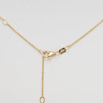 14K Yellow Gold Amethyst Necklace