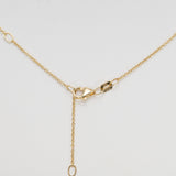 14K Yellow Gold Amethyst Necklace