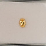 Natural Brazilian Imperial Topaz Oval Cut Loose Gem ~0.81cts - Rare Earth-Mined Gemstone
