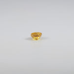 1.28 carat natural yellow sapphire cushion 6mm loose gemstone – view 3