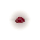 GIA Certified Burma Ruby Heated Oval 6.54x5.86mm 1.36cts – Natural Premium Red Gemstone for Fine Jewelry