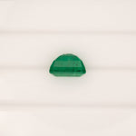 3.37ct zambian emerald emerald cut 10x6.7mm loose green gemstone