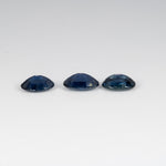 0.89 carat natural blue sapphire oval 7x5mm loose gemstone – view 3