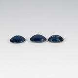 0.89 carat natural blue sapphire oval 7x5mm loose gemstone – view 3