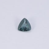 0.42 carat GIA certified color-change alexandrite, trillion cut, 5.41x5.22mm loose gemstone